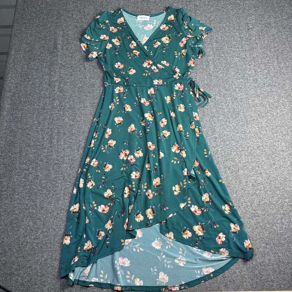 ⭐️Gilli Floral Faux Wrap Dress